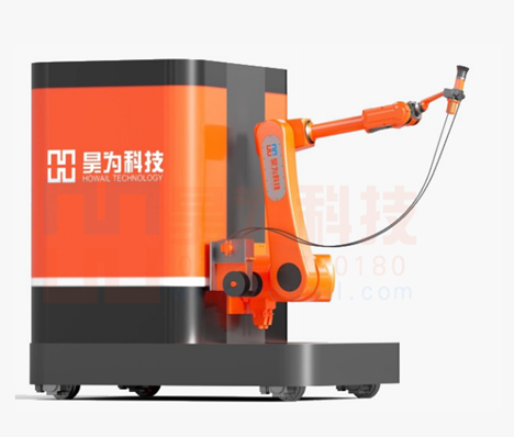 全向移動噴鋅機(jī)器人